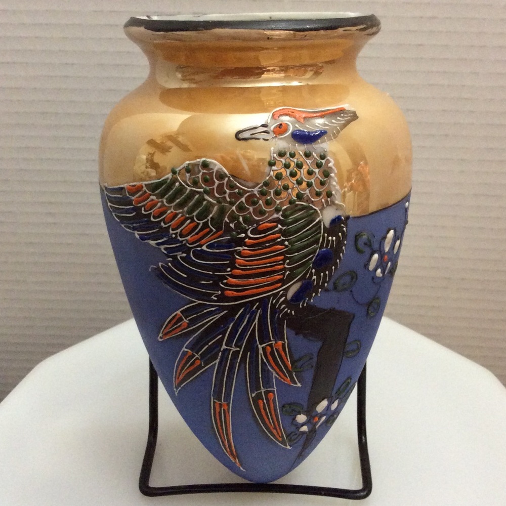Vintage Hotta Yu Shoten Lusterware vase